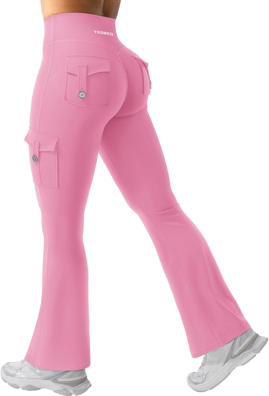 YEOREO CoreFlex Women Workout Flare Leggings