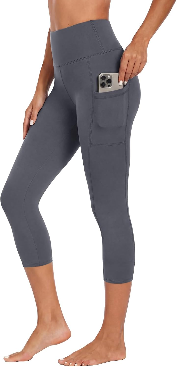 GAYHAY High Waisted Leggings with Pockets for Women - Buttery Soft Yoga Pants for Gym Workout, Athletic Running