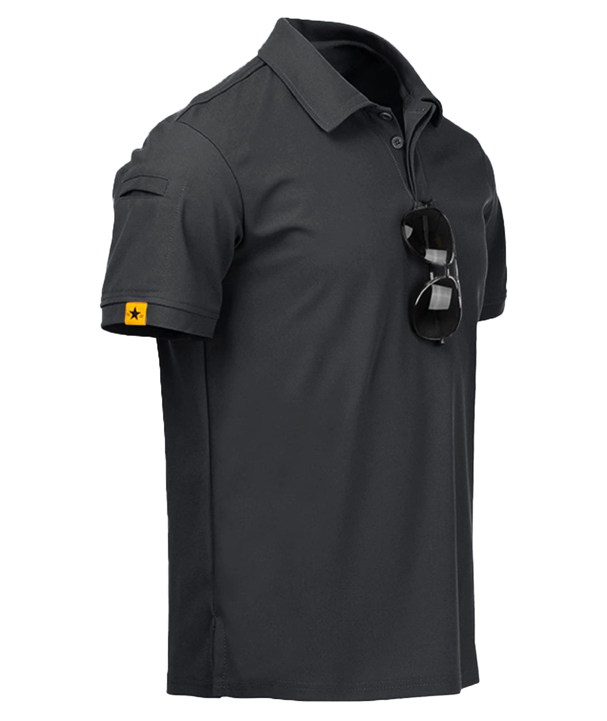 ZITY Mens Polo Shirt Short Sleeve Moisture Wicking Athletic Golf Polos
