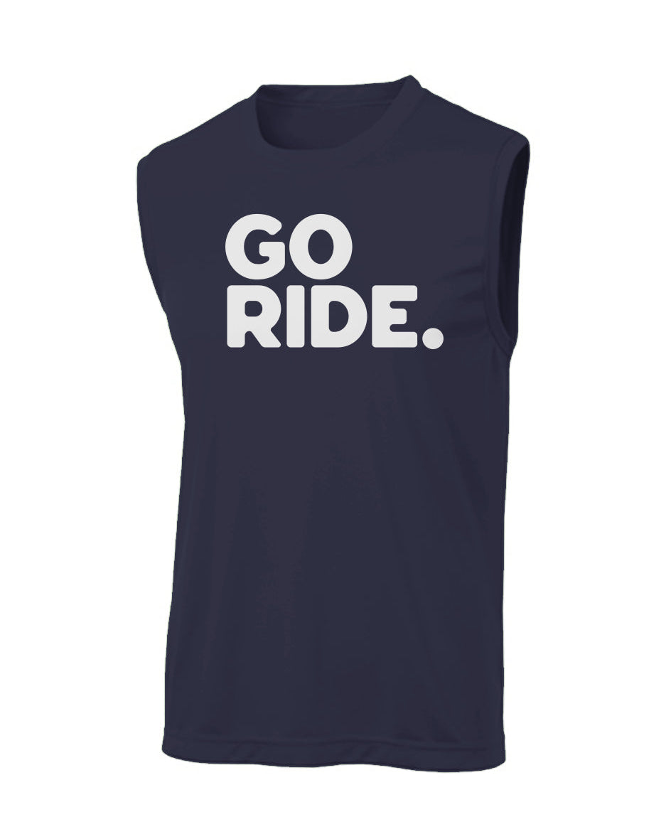 "Go Ride" Sleeveless T