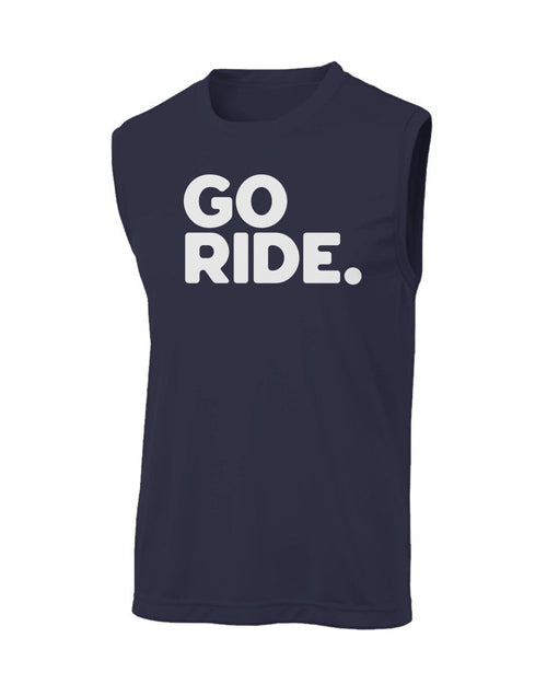 "Go Ride" Sleeveless T