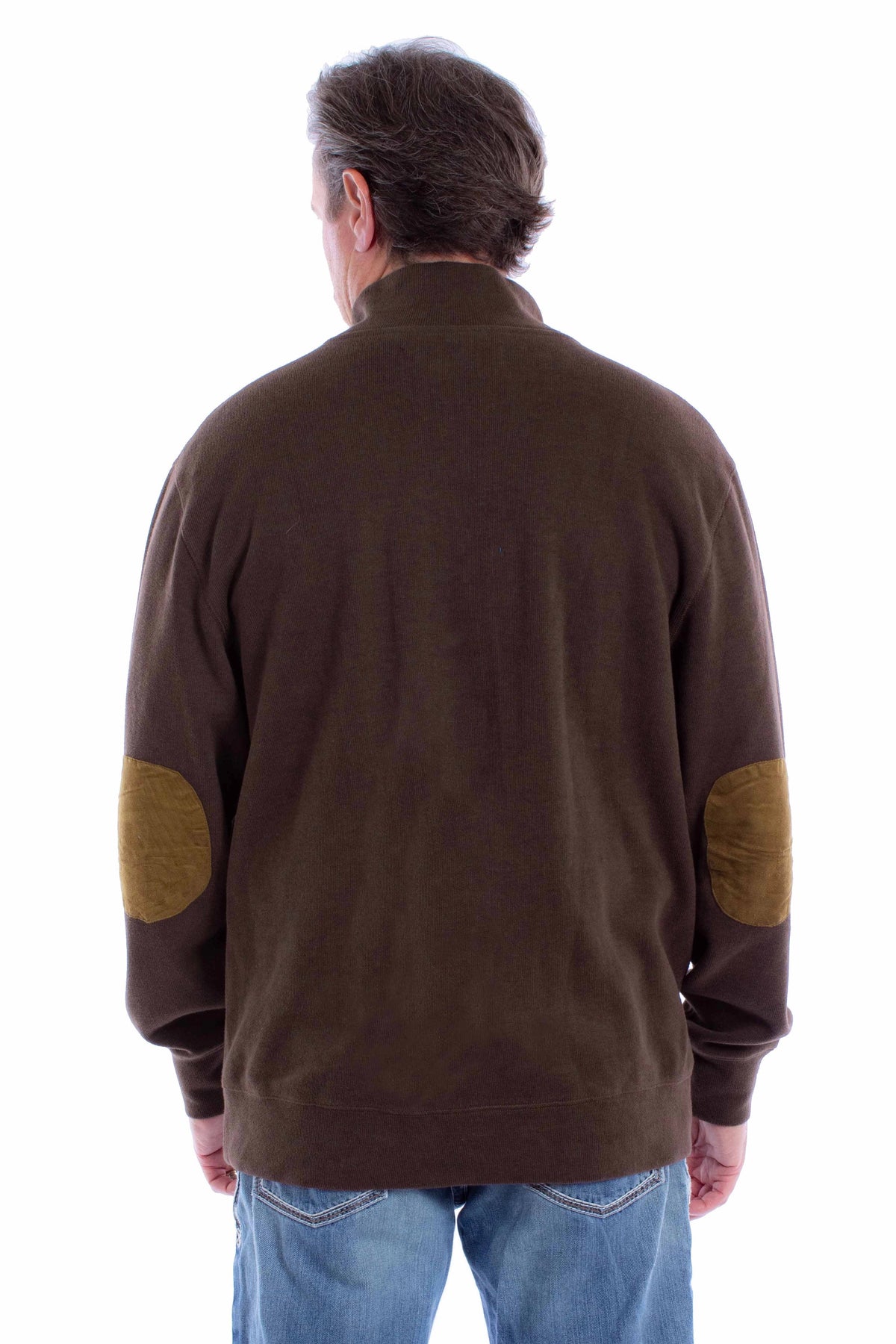 Scully Elbow Patches (5278) - Men's Pullover Sweater