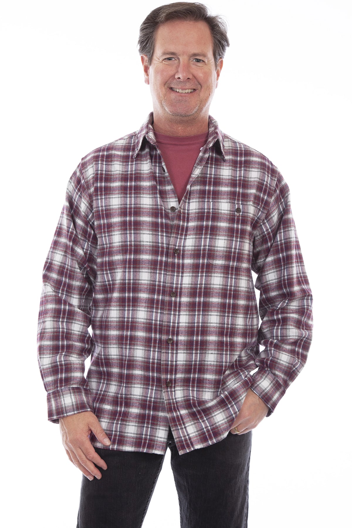 Scully One Pocket (5279) - Men's Flannel Shirt