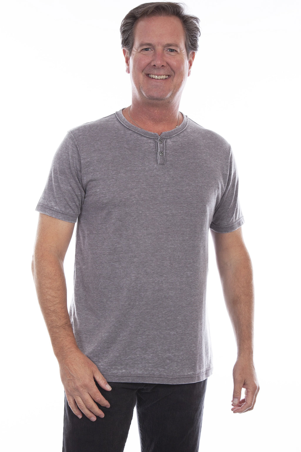 Scully Placket Neck (5323) - Men's T-Shirt