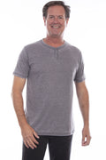 Scully Placket Neck (5323) - Men's T-Shirt