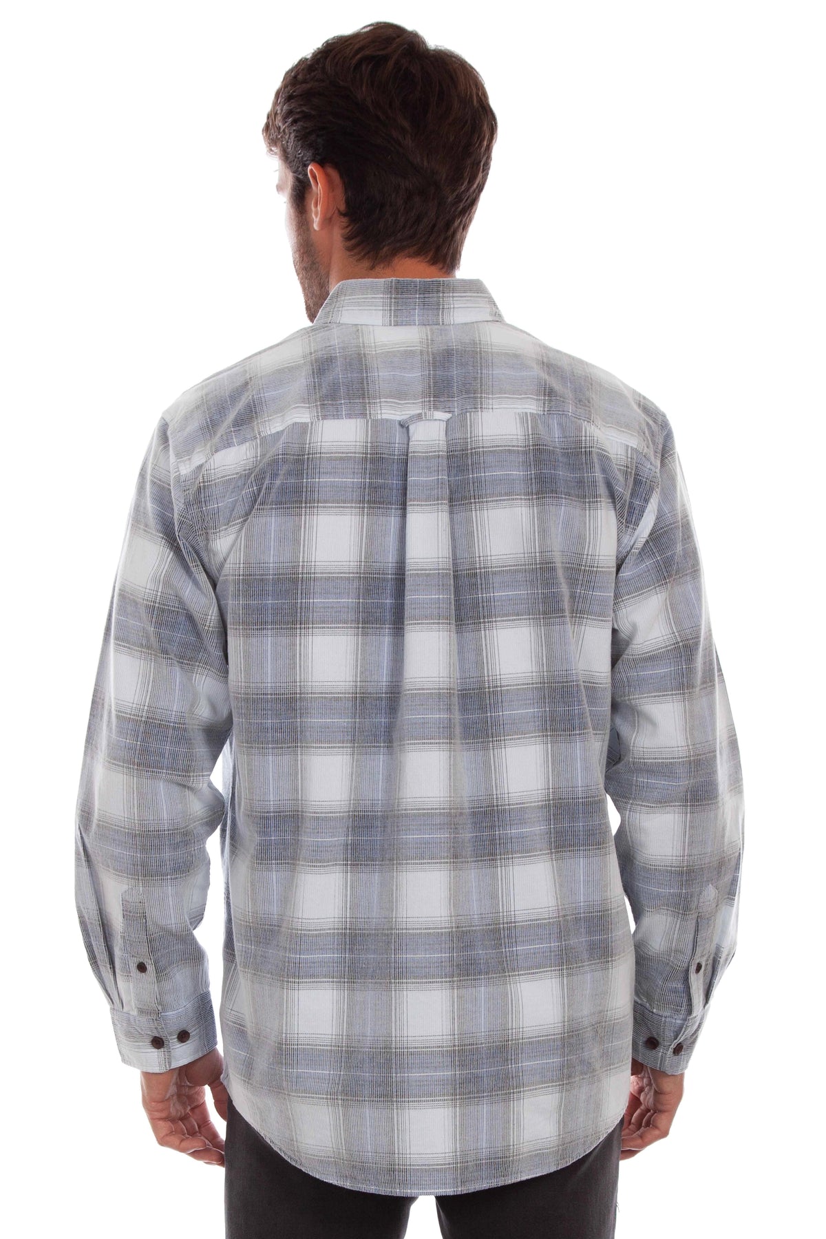 Scully One Pocket (5333) - Men's Plaid Shirt