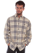 Scully One Pocket (5333) - Men's Plaid Shirt