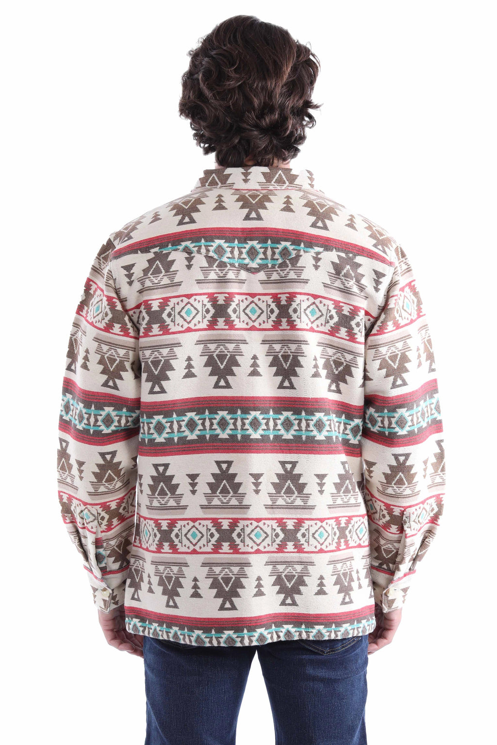 Scully Southwest Print (5368) - Men's Shirt Jacket