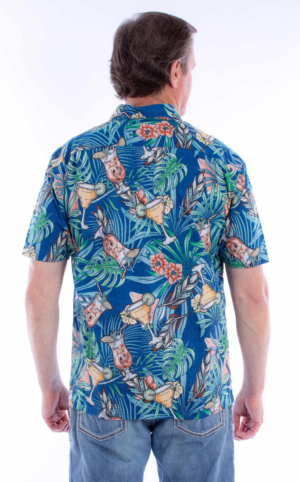 Scully Cocktails & Skulls (5372) - Men's Casual Shirt