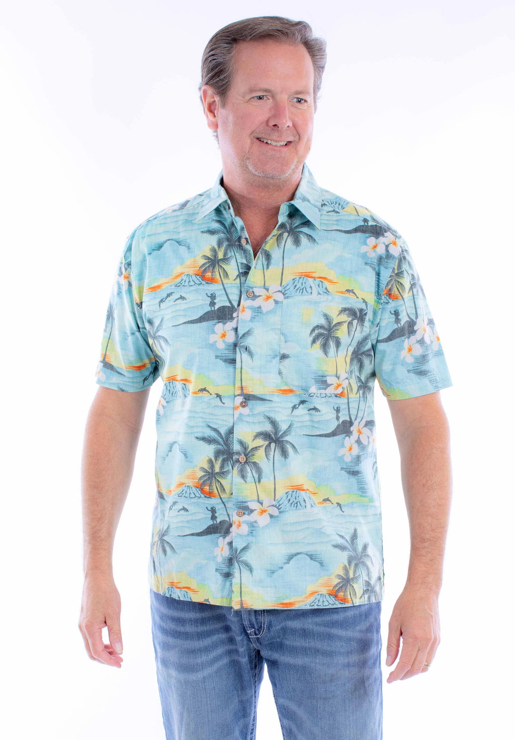 Scully Hawaiian Island (5376) - Men's Casual Shirt