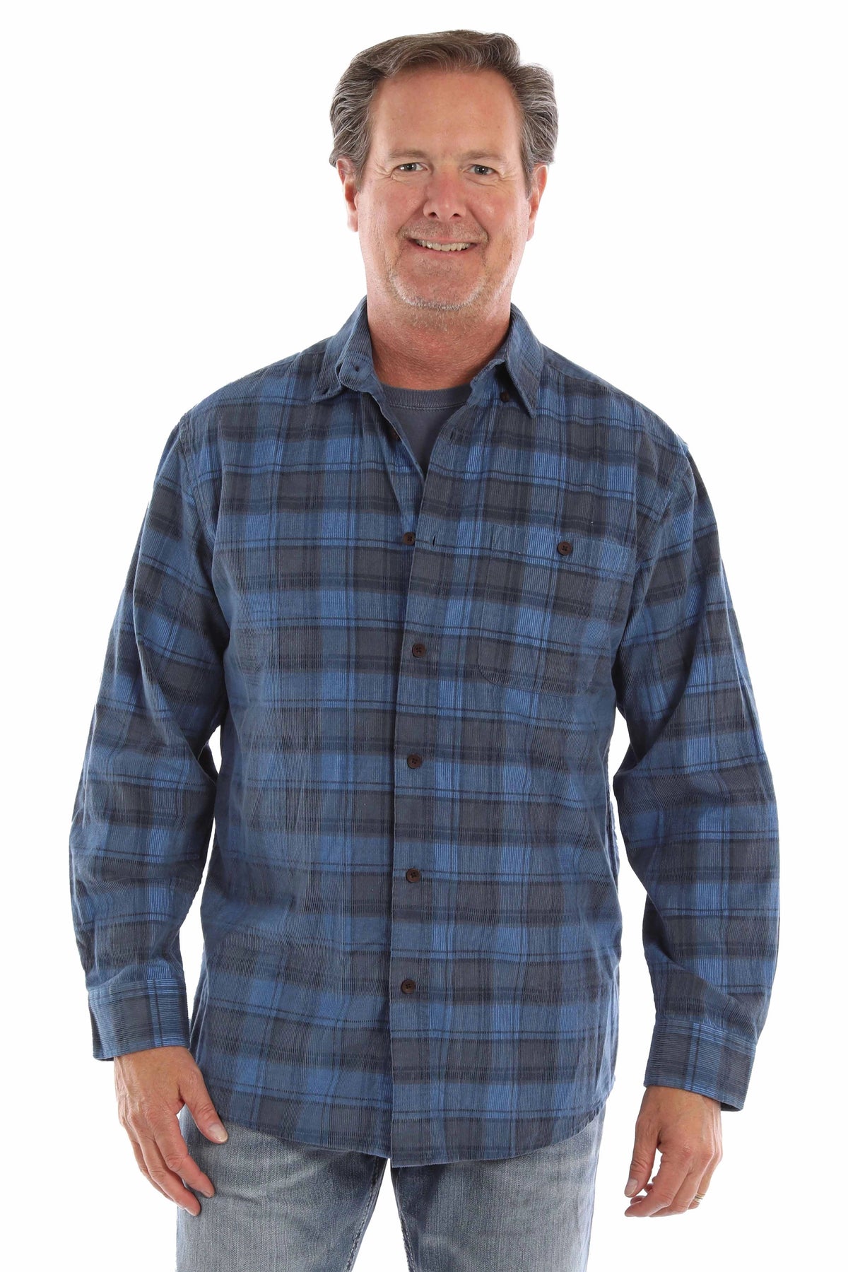 Scully Point Collar (5384) - Men's Corduroy Shirt