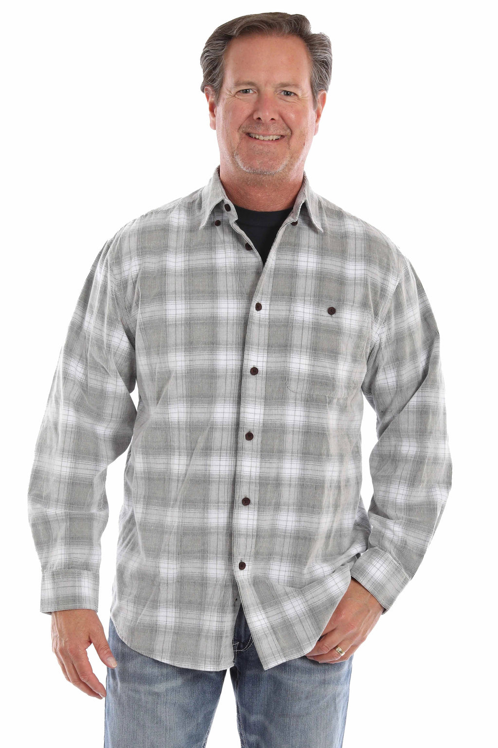 Scully Point Collar (5386) - Men's Corduroy Shirt