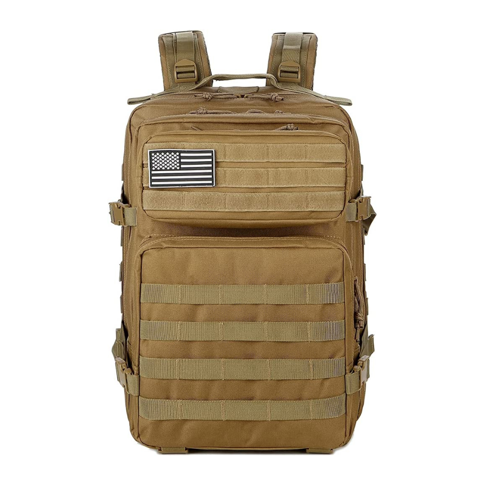 JupiterGear Military 3P Tactical 45L Backpack Army 3 Day Assault Pack Molle Bag Rucksack Range Bag