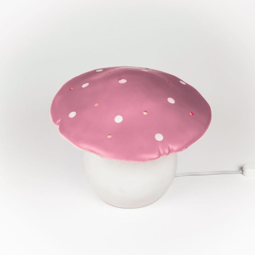 Egmont lamp mushroom lilac + dimmer.