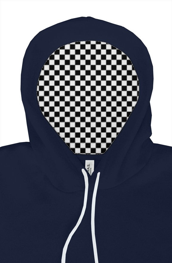 "Go ride a motorcycle" Checkered Flag Premium Hoodie