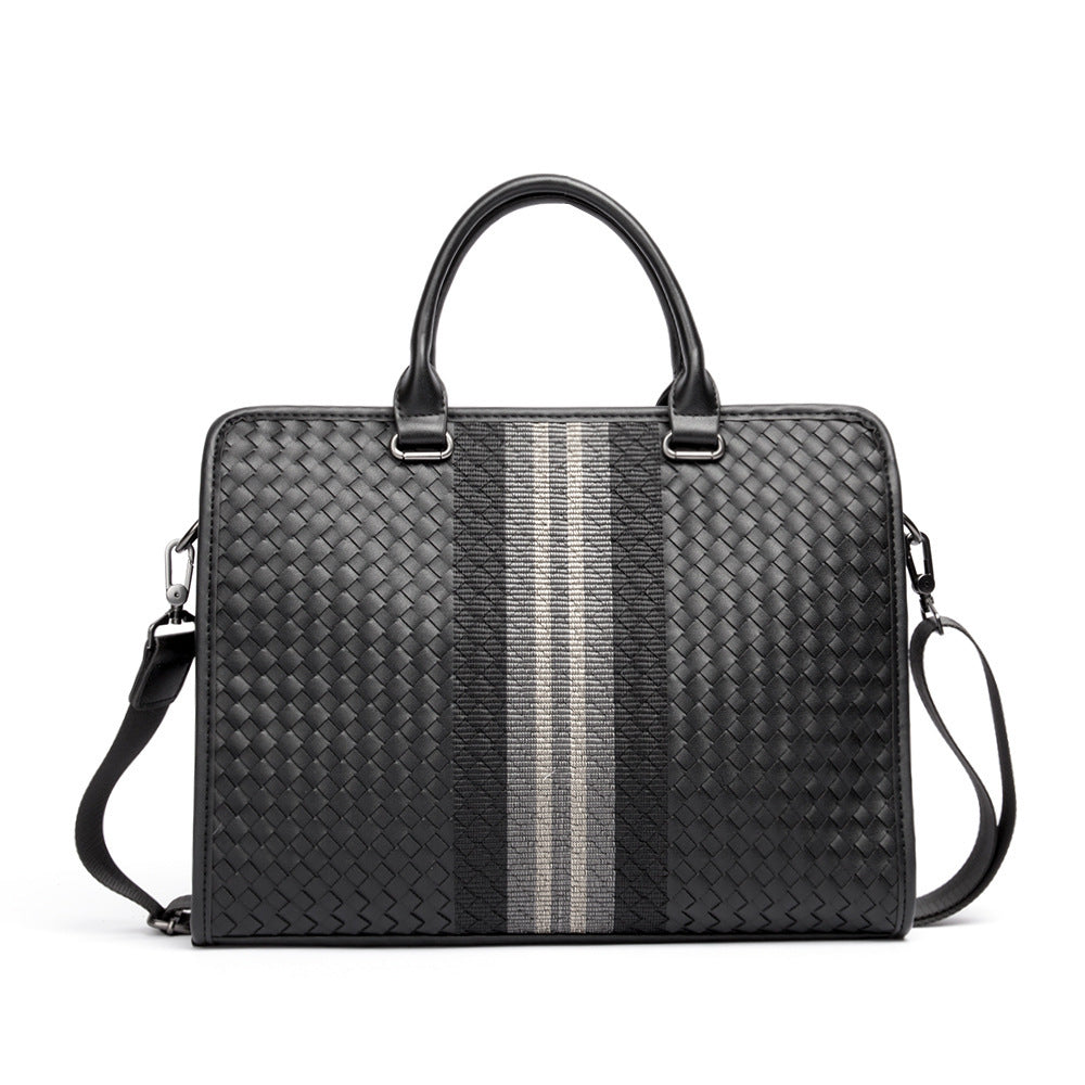 Men's Shoulder Crossbody Briefcase