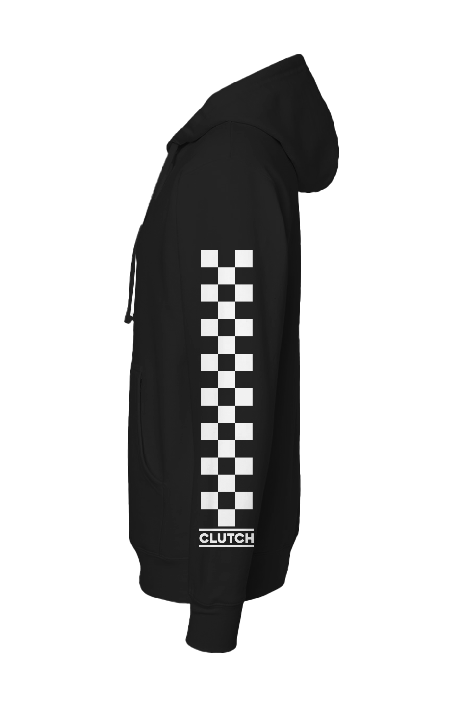 Factory Checker Sleeve Hoodie