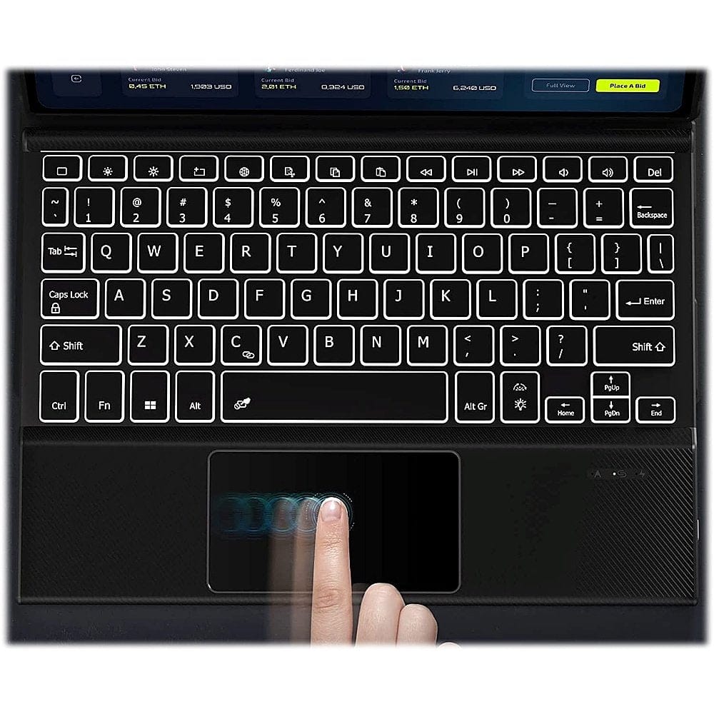 Navigate Series Keyboard Folio Case - Samsung Galaxy Tab S10 Ultra and Tab S9 Ultra