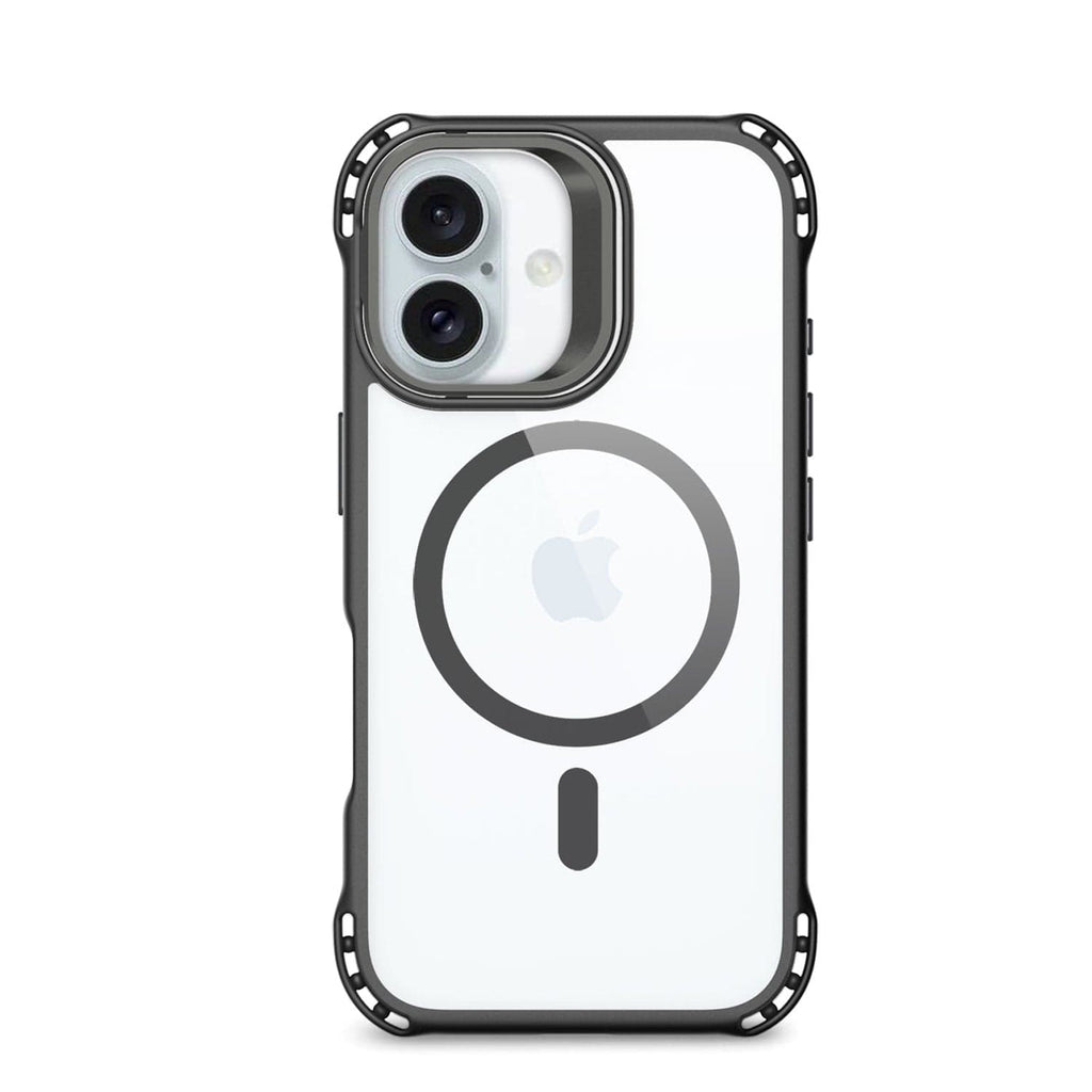iPhone 16 Clear Kickstand Case - Anti- Slip, Rugged, MagSafe | Venture Series