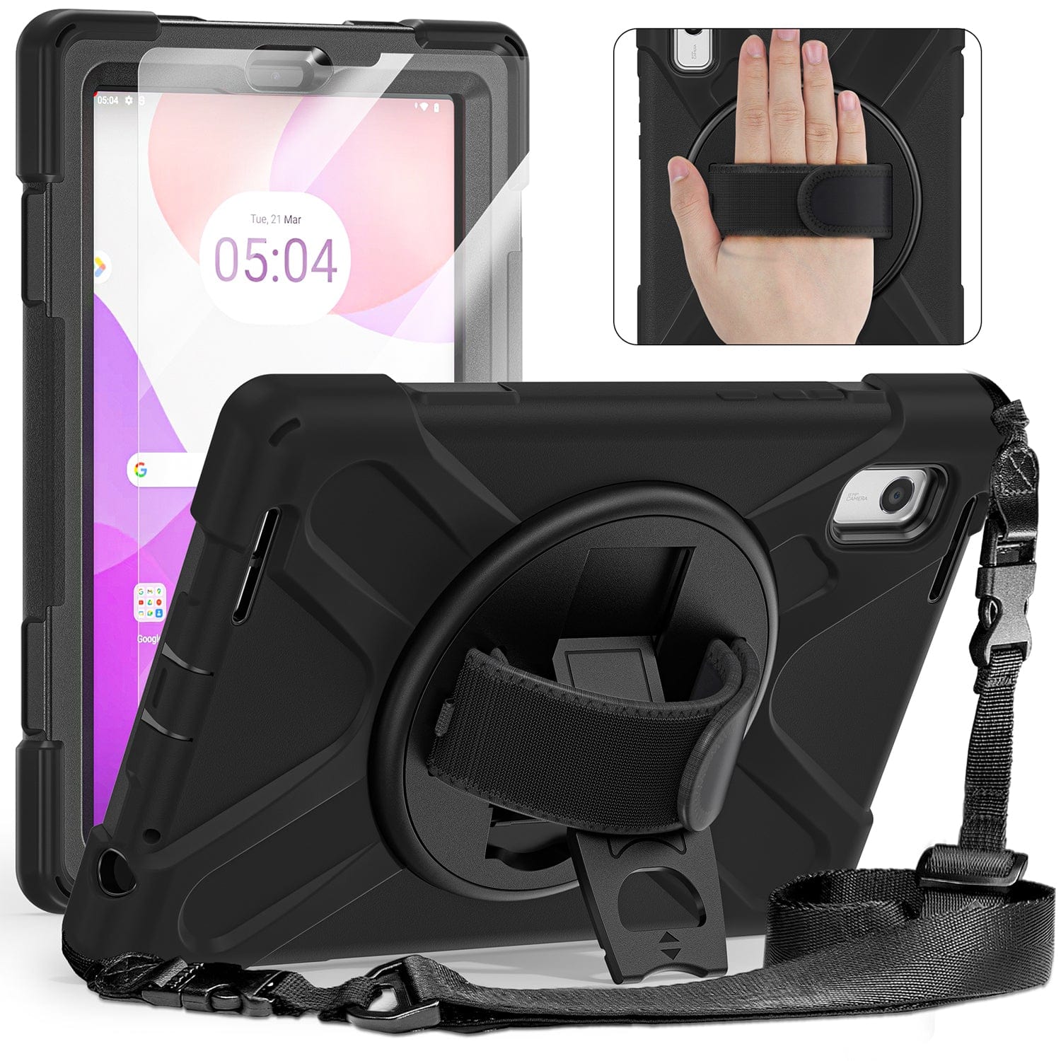 Raider X Series Heavy Duty Hand Strap Hard - Lenovo Tab M9