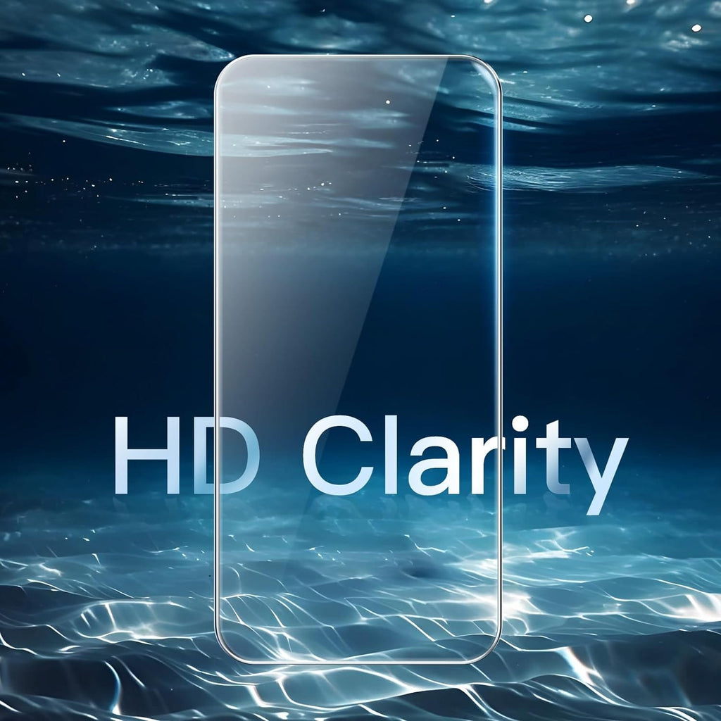 iPhone 15 Plus Tempered Glass Screen Protector - 2-Pack, Anti-Fingerprint | ZeroDamage