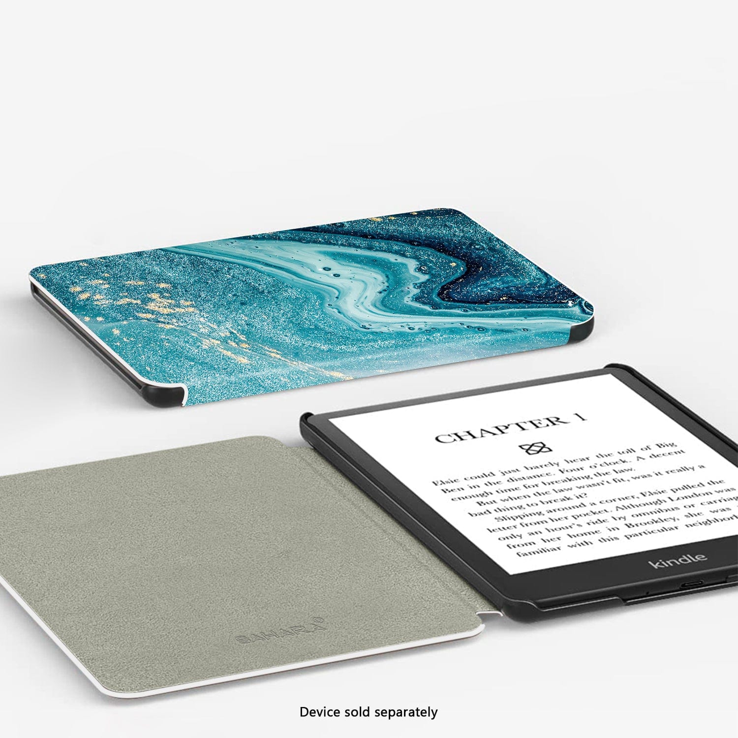 Amazon Kindle Paperwhite (2024) and Colorsoft Case - Folio, Vegan Leather | Venture Series