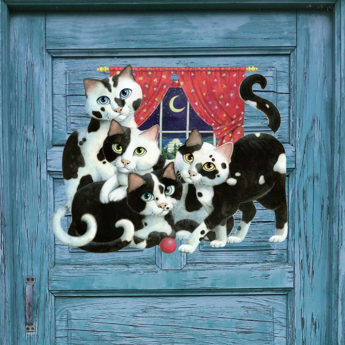 Cookies and Cream Halloween Door Decor by Laura Seeley - Thanksgiving Halloween Decor - 8512053H