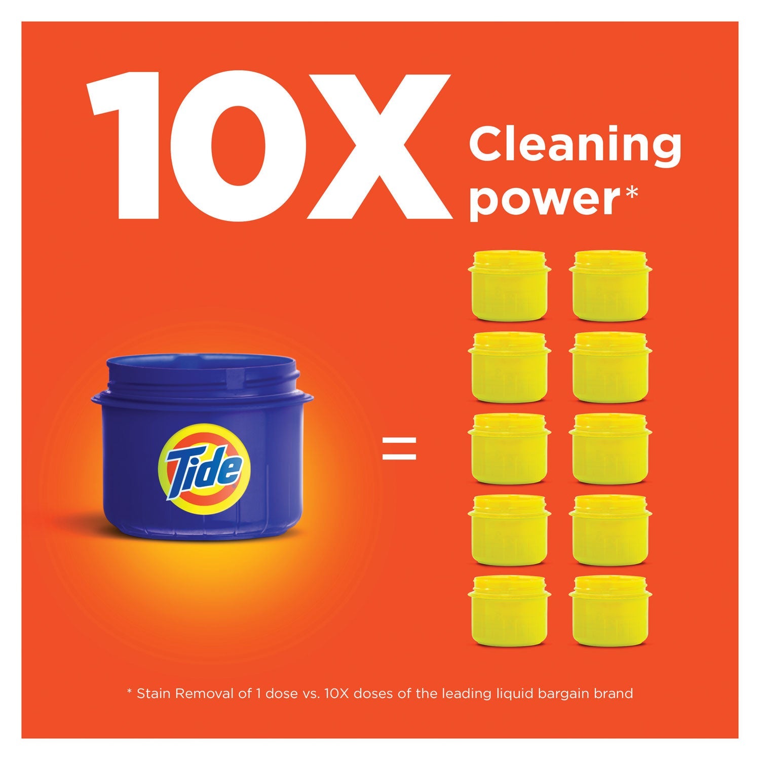 Tide Liquid Laundry Detergent, Original, 25 oz Bottle, 6/Each