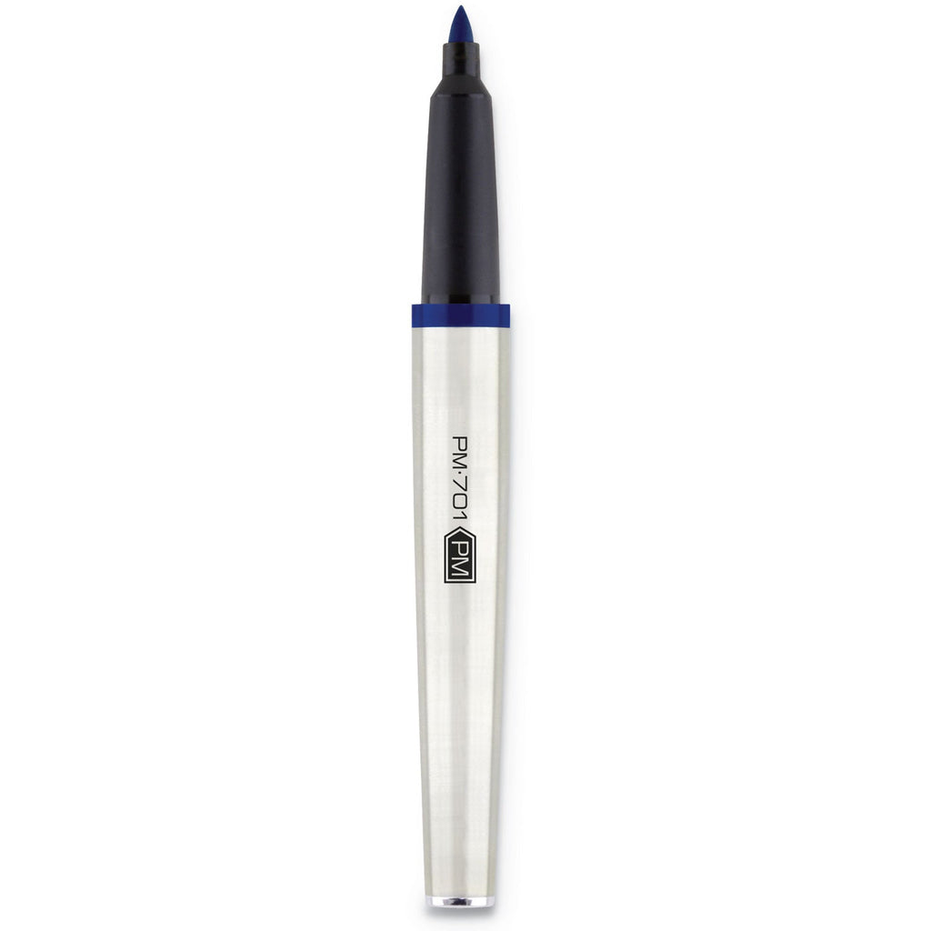 Zebra PM-701 Permanent Marker, Medium Bullet Tip, Blue
