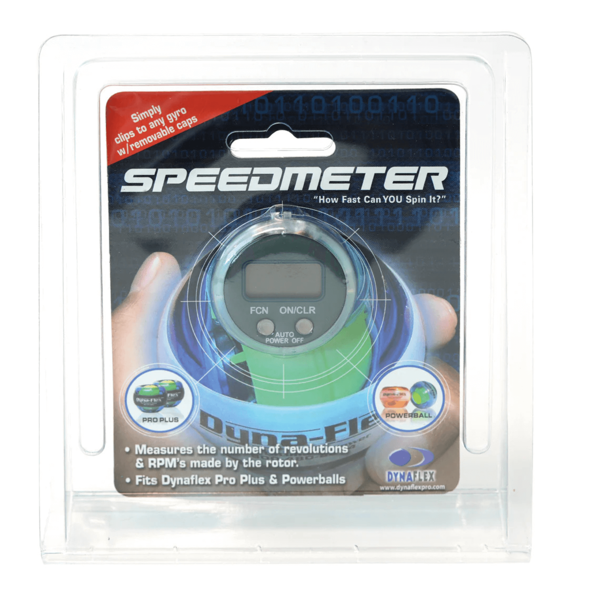 DFX Gyroscope Hand Exerciser Speed Meter