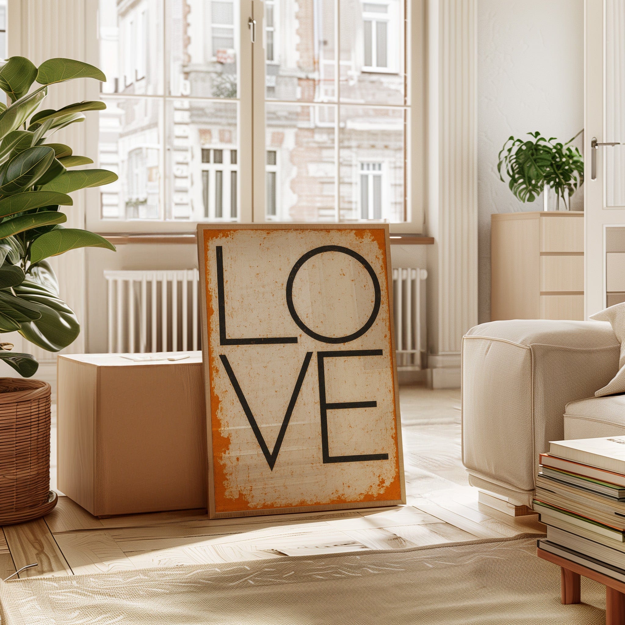 Love in Burnt Orange