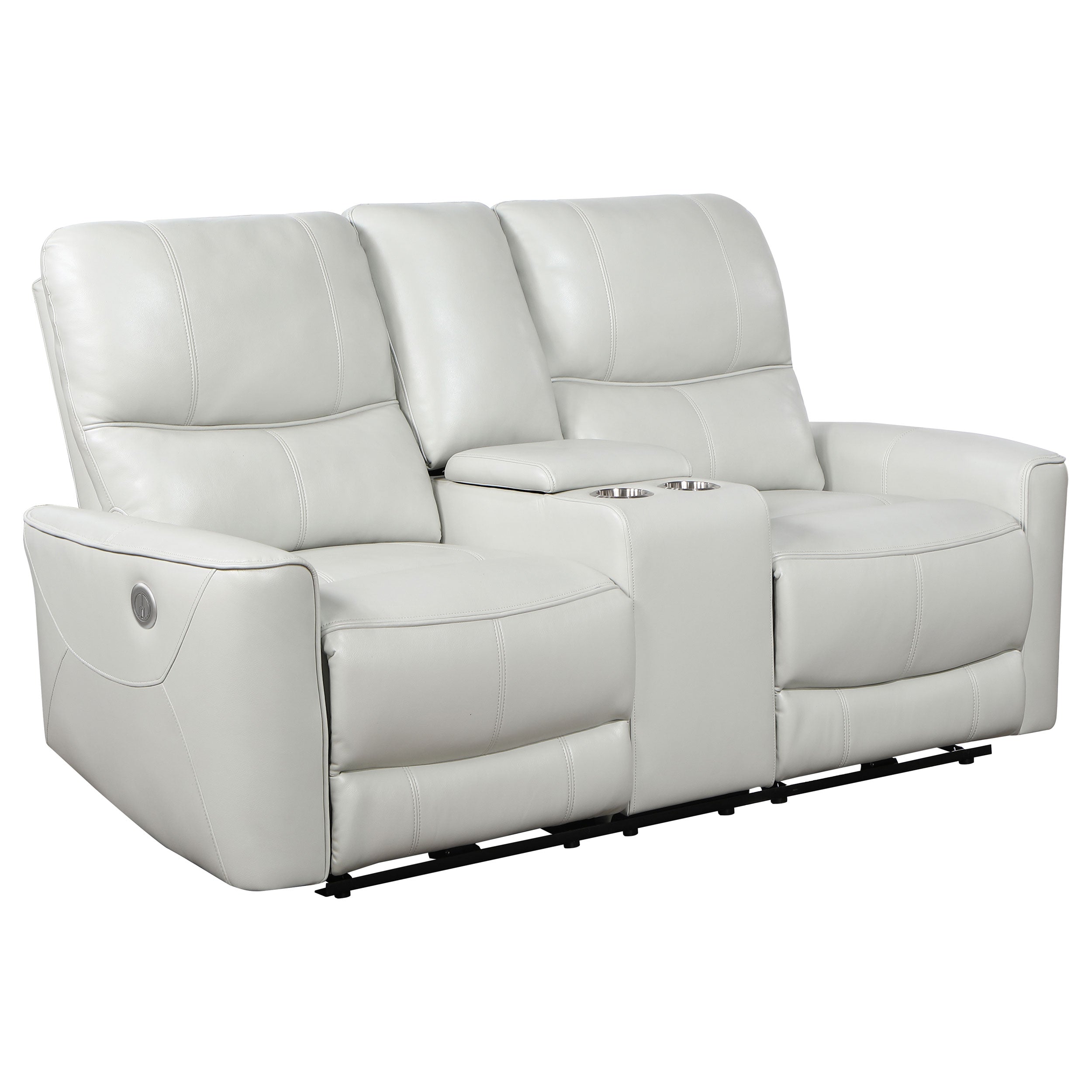 Greenfield 3-piece Power Reclining Sofa Set Dove Grey
