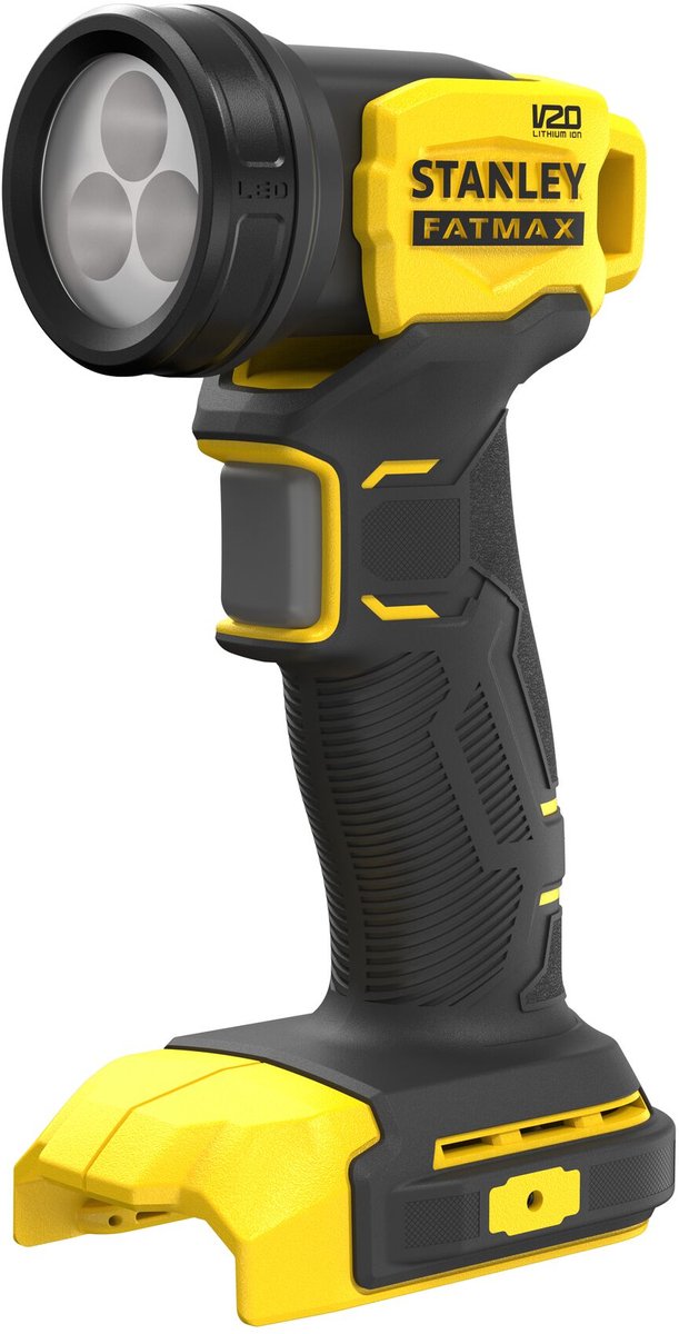 Stanley Fatmax V20 18V LED lamp with rotating head work light (yellow black, battery and charger not included)