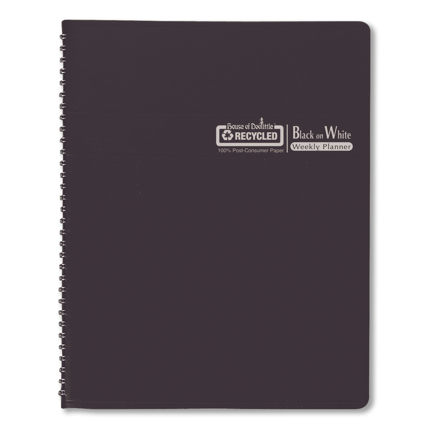 House of Doolittle Black-on-White Photo Weekly Appointment Book, Landscapes Photography, 11 x 8.5, Black Cover, 12-Month (Jan to Dec): 2023
