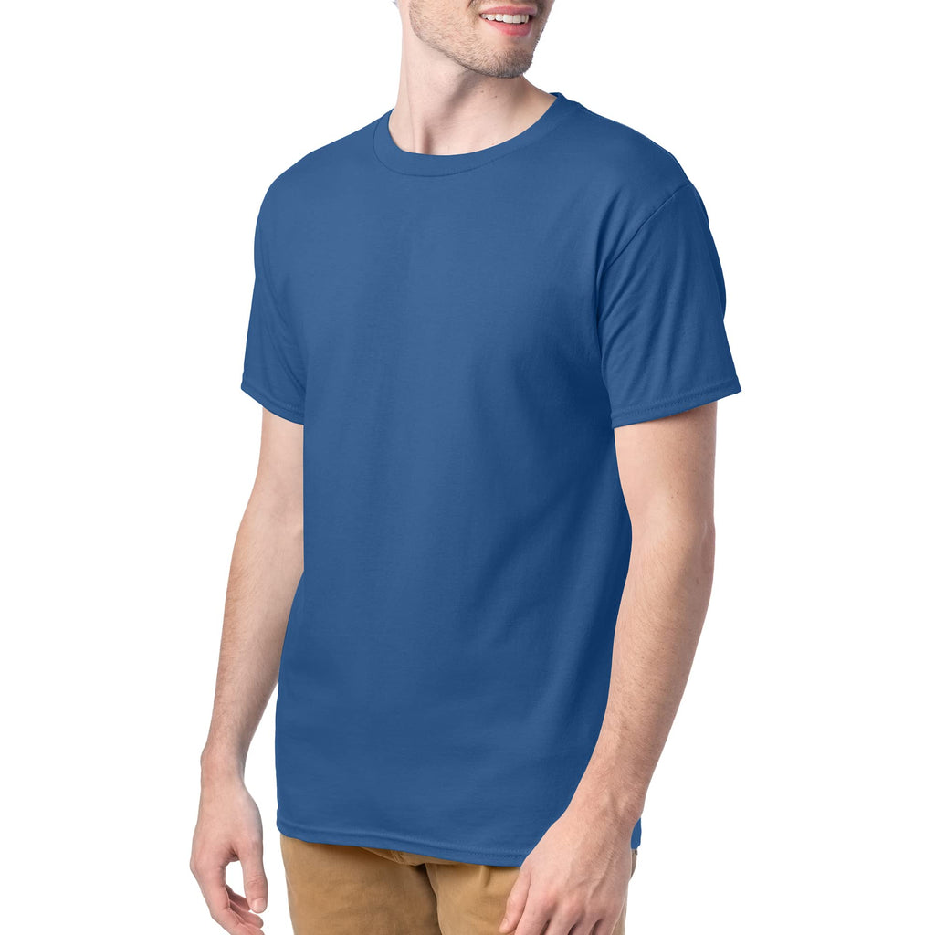 Hanes Men's T-Shirt Pack - 4 or 6 Pack - Essential-T Crewneck Cotton T-Shirts - Everyday Men's Clothing - Big & Tall