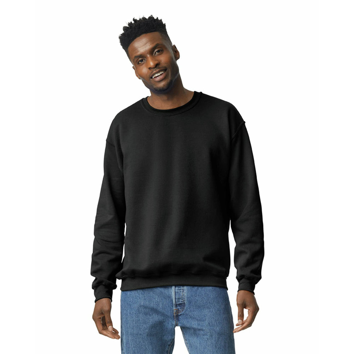 Gildan Unisex Adult Fleece Crewneck Sweatshirt, Style G18000, Multipack