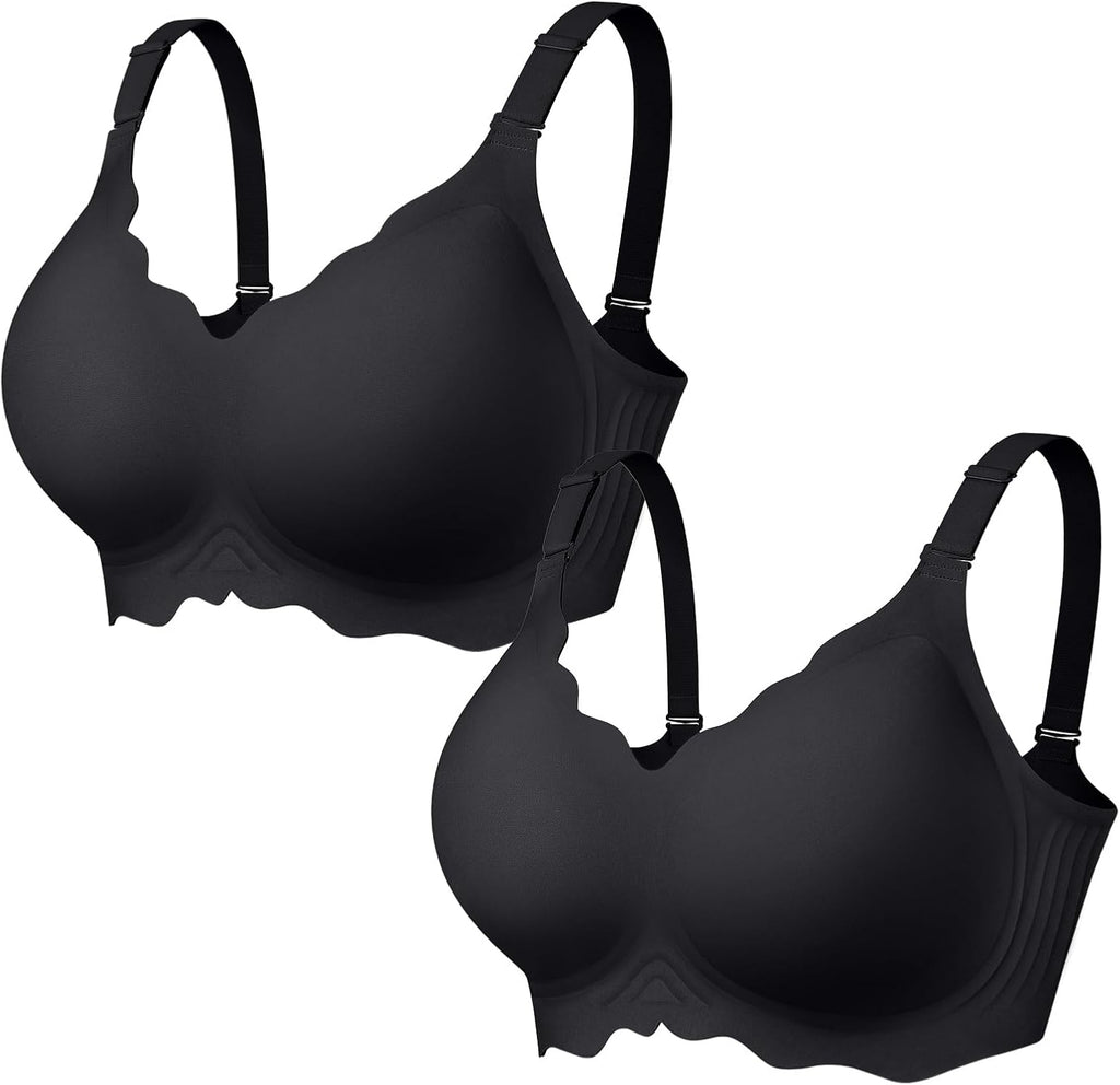 OEAK Women Value Series Jelly Bras Wireless Pushup Convertible Bra