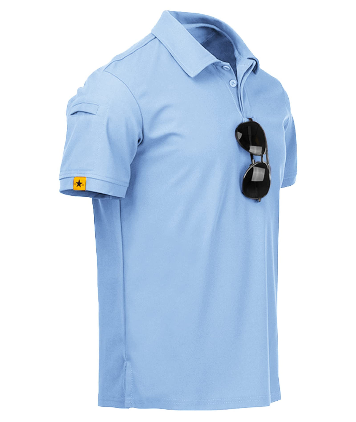 ZITY Mens Polo Shirt Short Sleeve Moisture Wicking Athletic Golf Polos