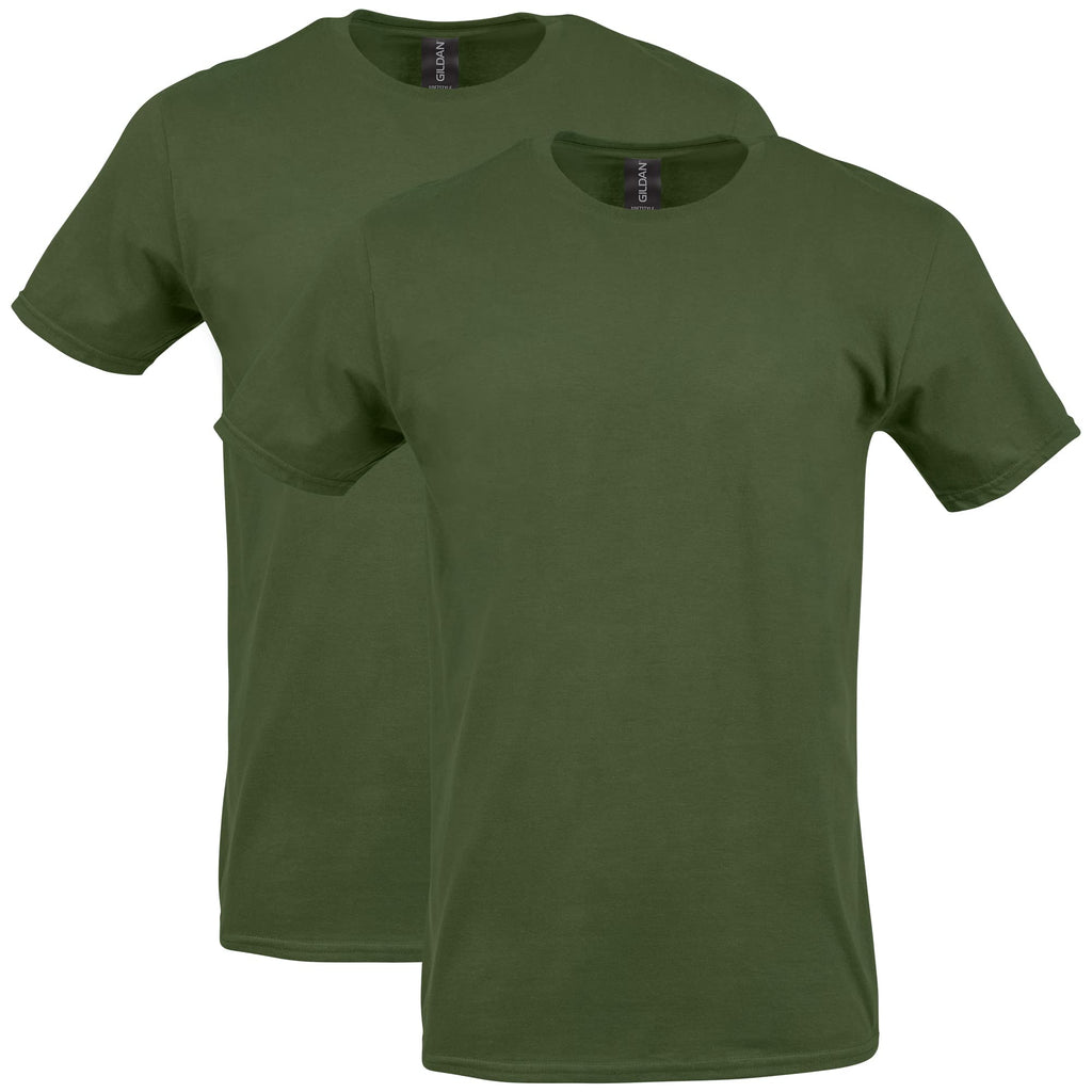 Gildan Adult Softstyle Cotton T-Shirt, Style G64000, Multipack