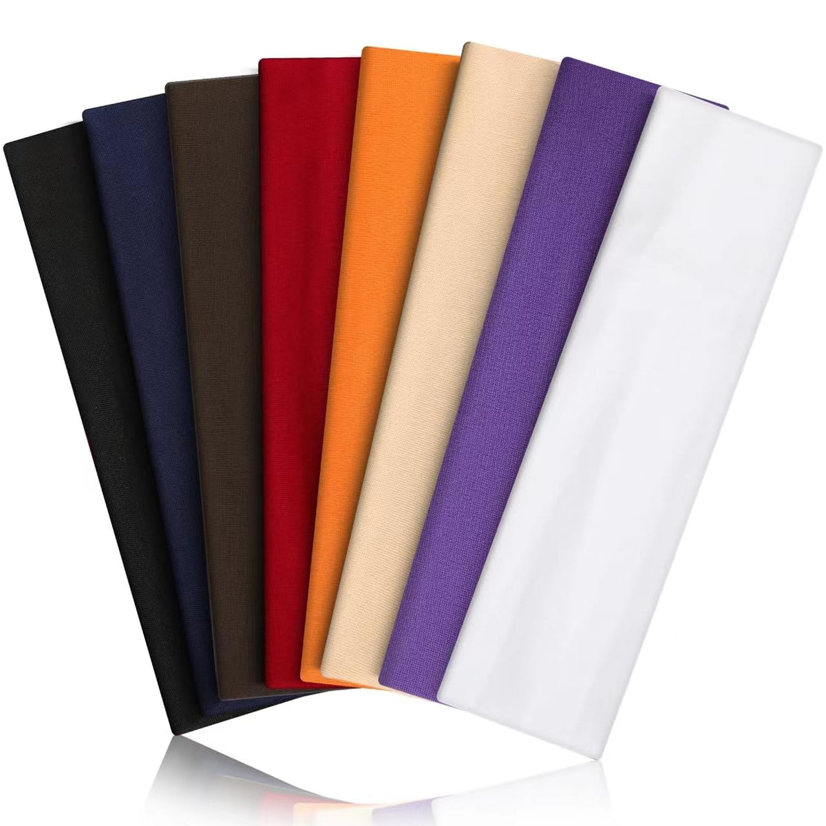 Headbands for Women 8PCS, Summer-Exclusive Elastic Non Slip Hair Head Bands