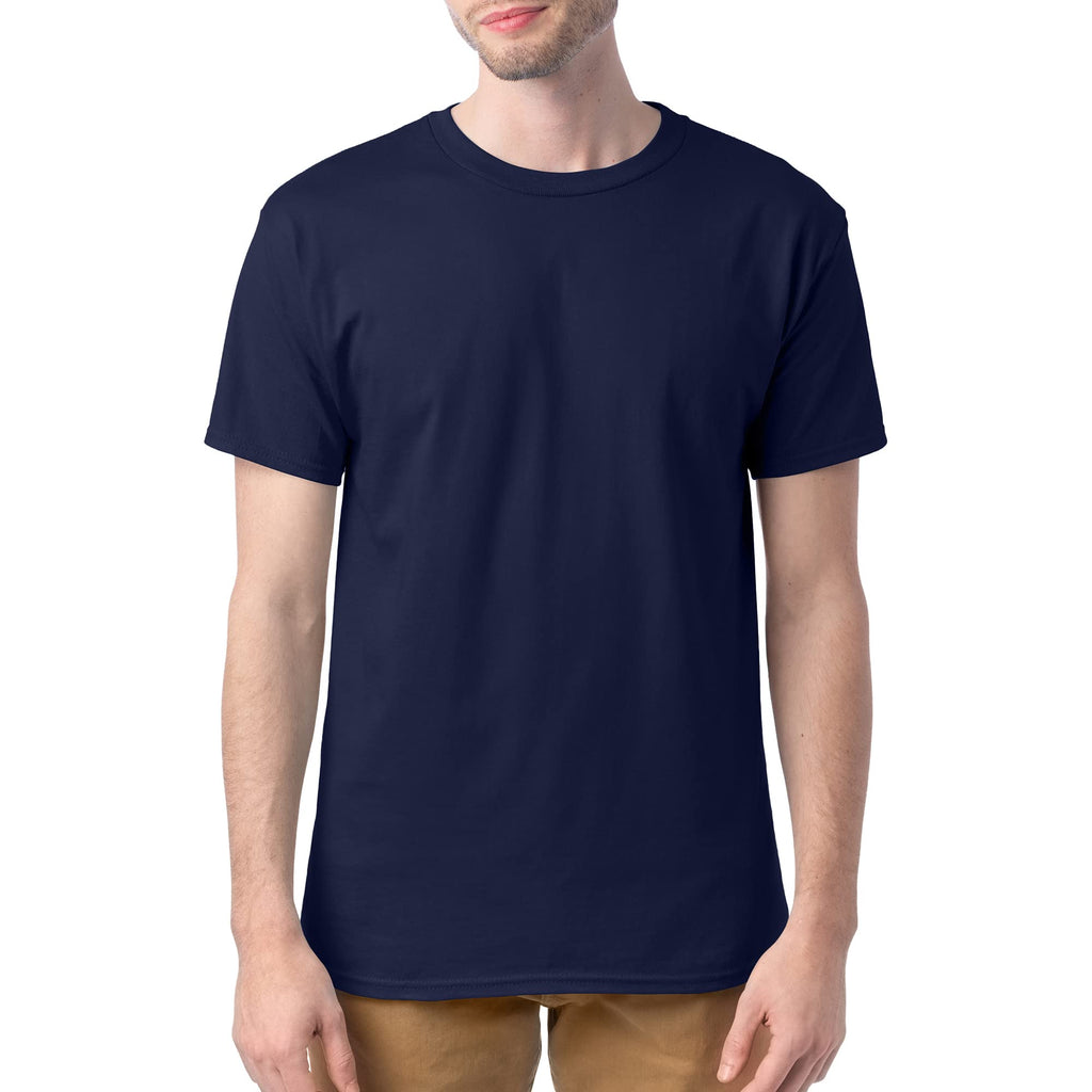 Hanes Men's T-Shirt Pack - 4 or 6 Pack - Essential-T Crewneck Cotton T-Shirts - Everyday Men's Clothing - Big & Tall