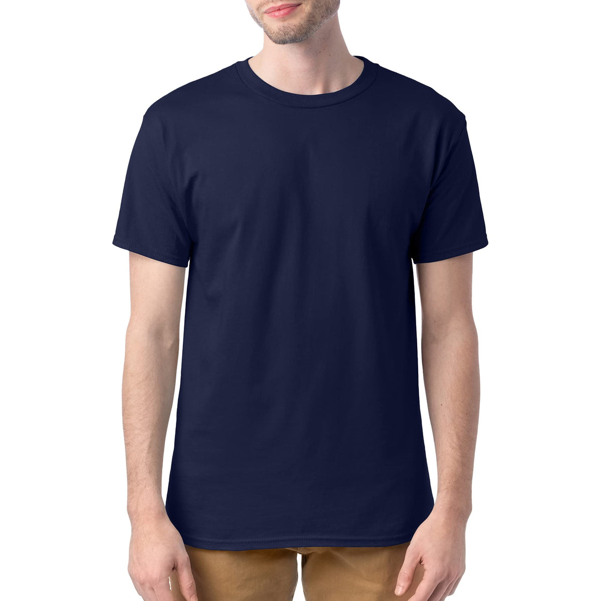 Hanes Men's T-Shirt Pack - 4 or 6 Pack - Essential-T Crewneck Cotton T-Shirts - Everyday Men's Clothing - Big & Tall
