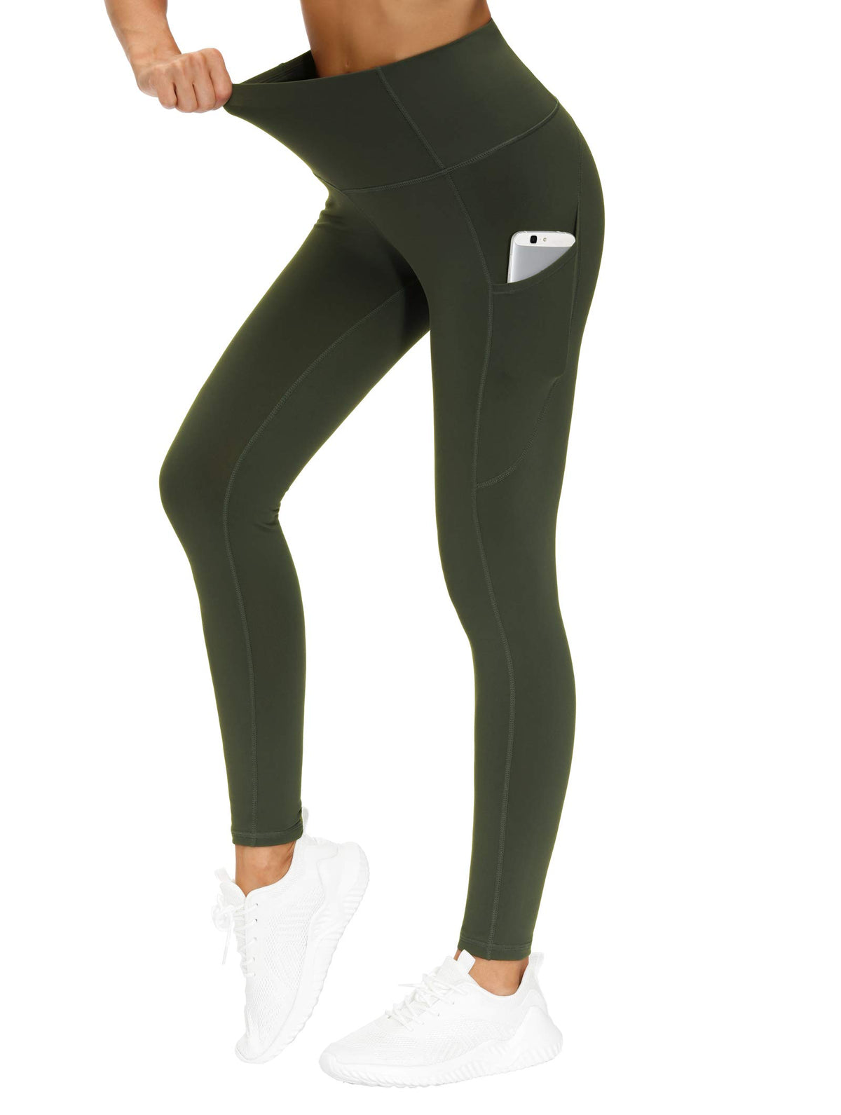 THE GYM PEOPLE Women's Thick High Waist Yoga Pants Workout Leggings