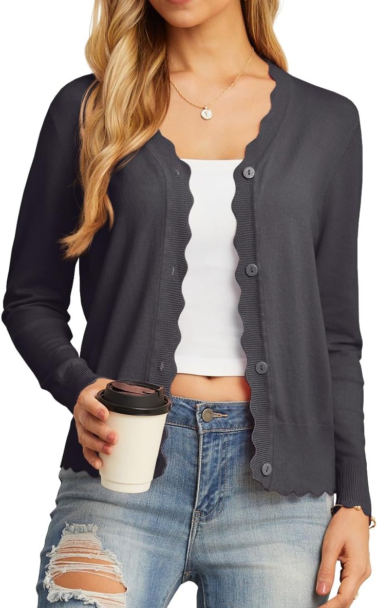 GRECERELLE Cardigan Sweaters for Women Lightweight 2026 Fall Outfits