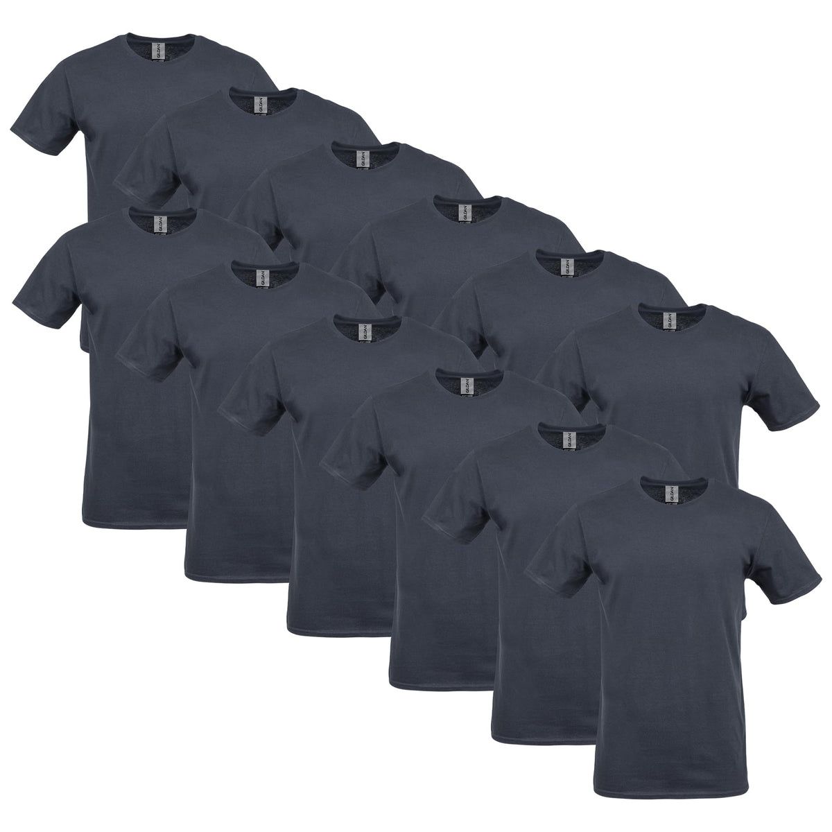 Gildan Adult Softstyle Cotton T-Shirt, Style G64000, Multipack
