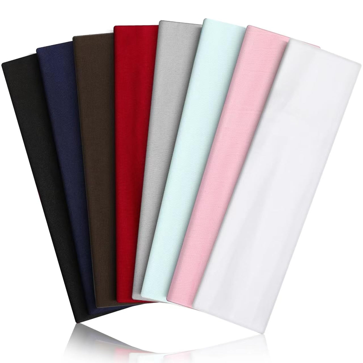Headbands for Women 8PCS, Summer-Exclusive Elastic Non Slip Hair Head Bands