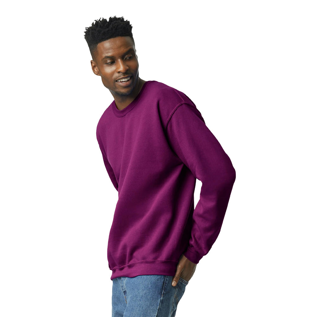 Gildan Unisex Adult Fleece Crewneck Sweatshirt, Style G18000, Multipack
