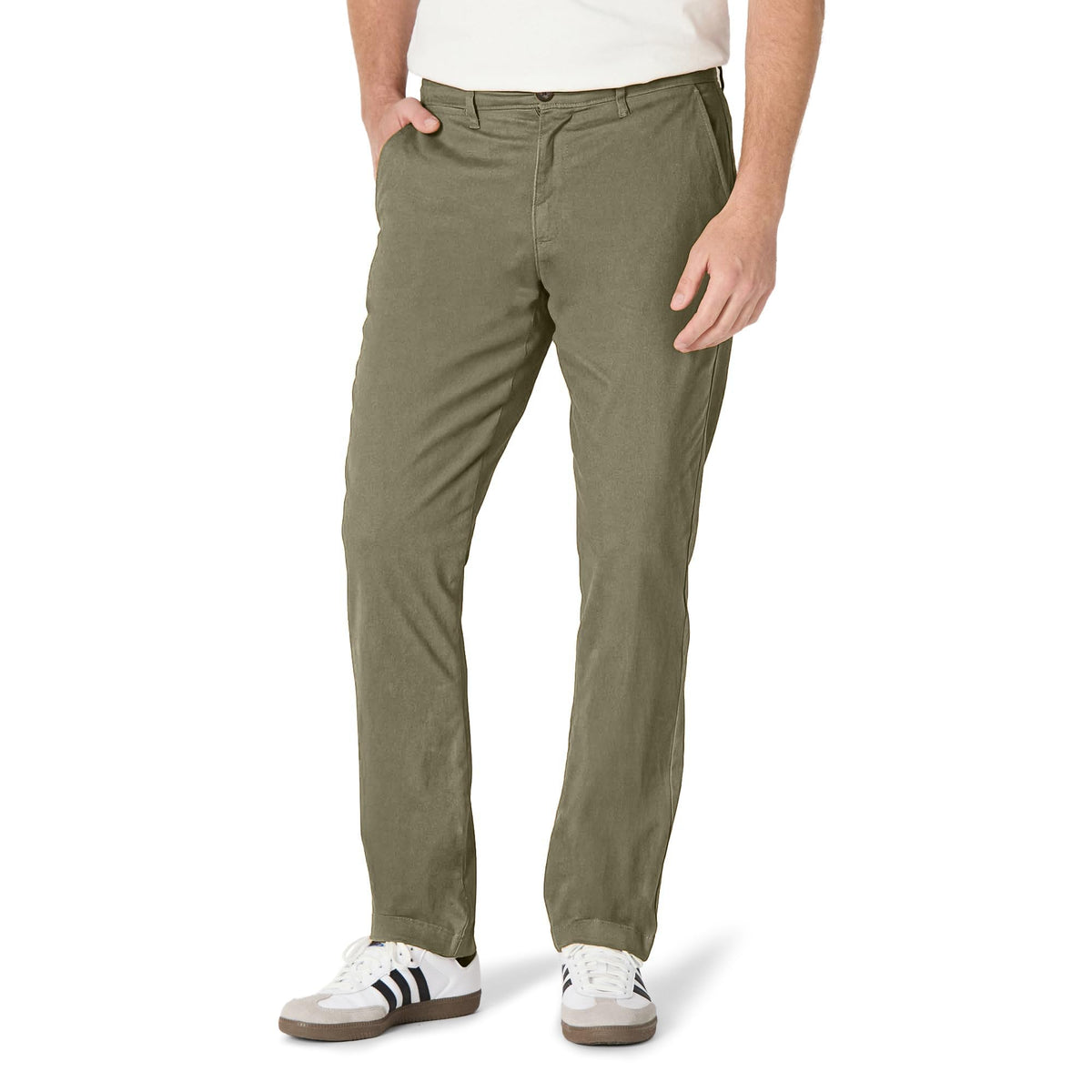 Amazon Essentials Men's Athletic-Fit Stretch Chino Pants, Casual Business Wear