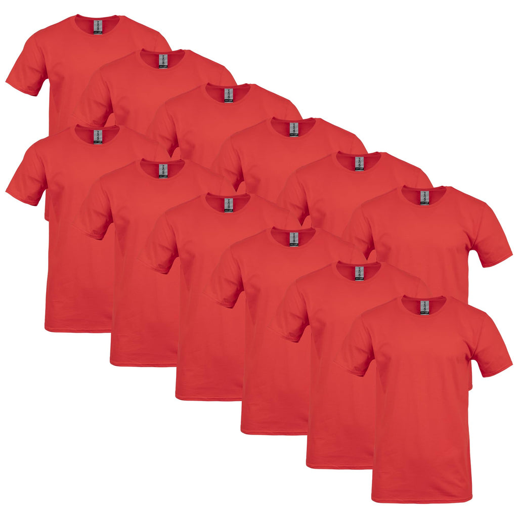 Gildan Adult Softstyle Cotton T-Shirt, Style G64000, Multipack