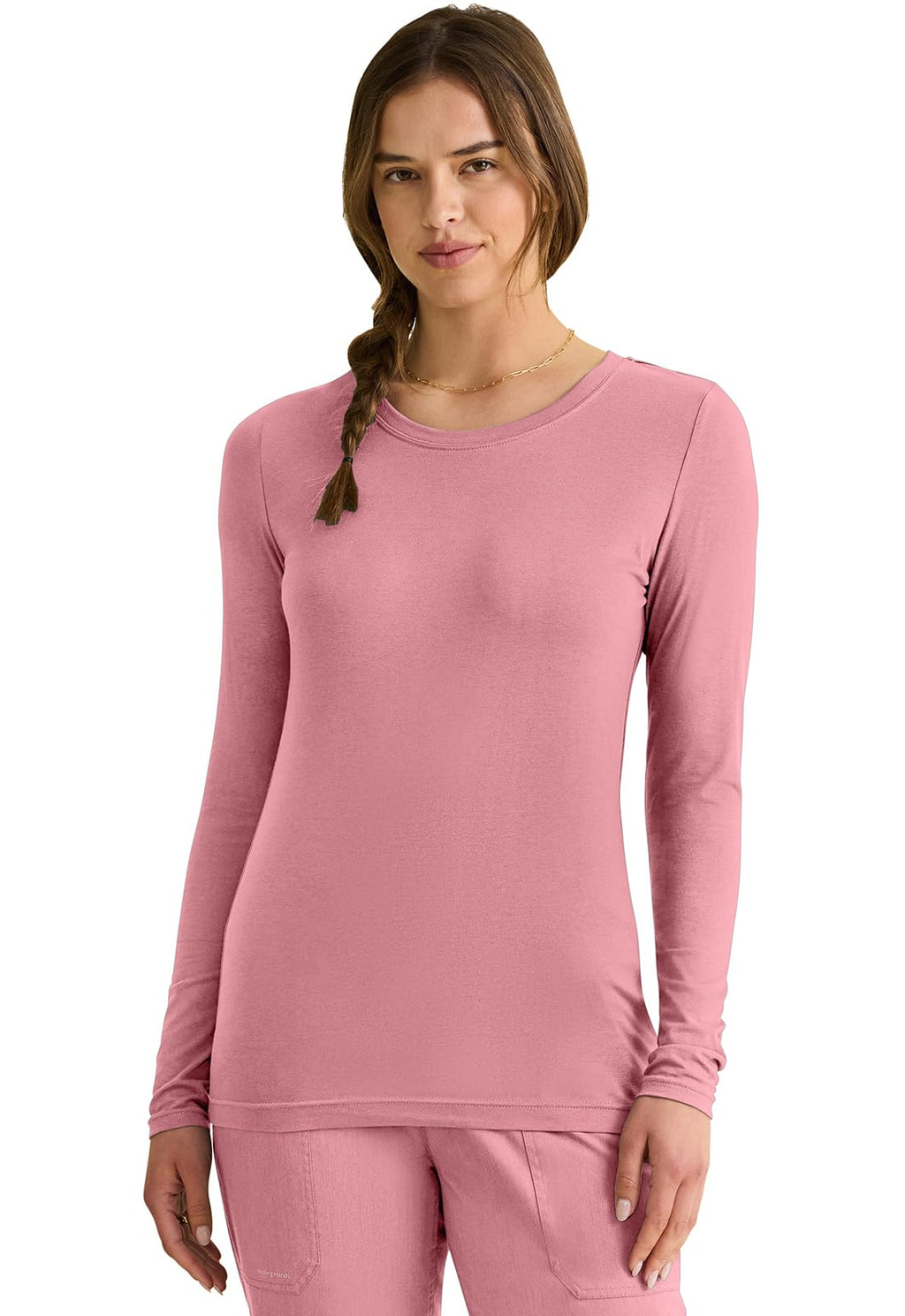 Healing Hands Underscrub Long Sleeve Women Knits Scrub Tops